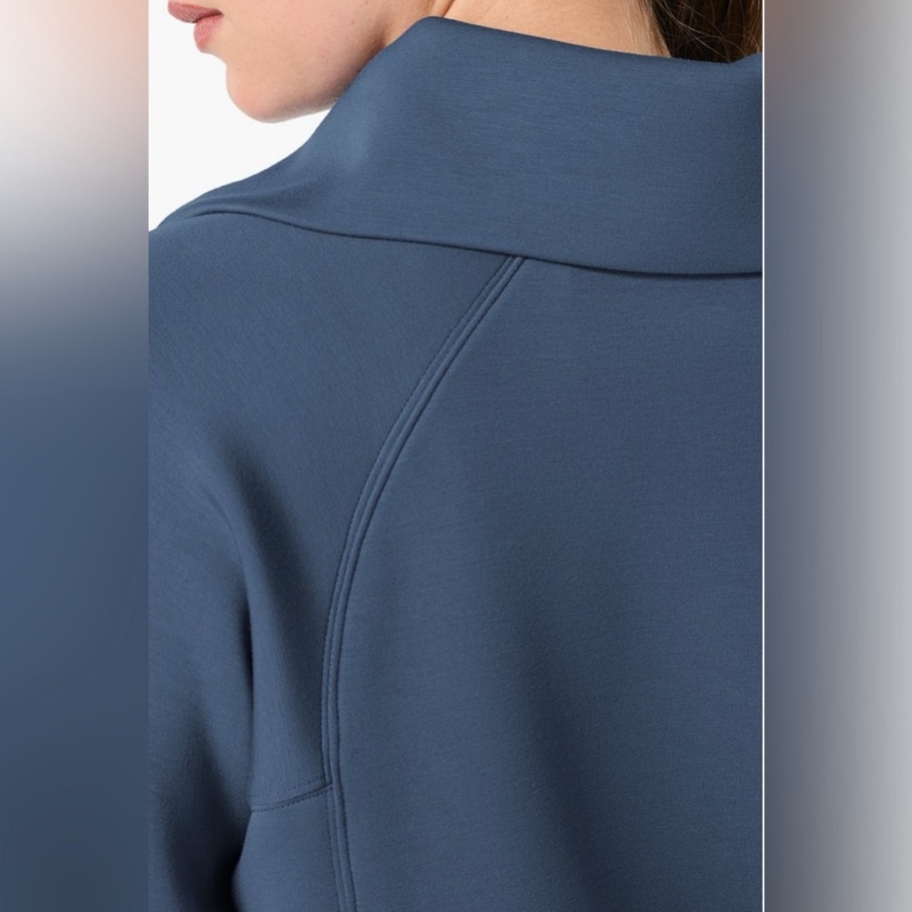 SPANX AirEssentials Half Zip Sweatshirt Women’s Size XS - Picture 2 of 5